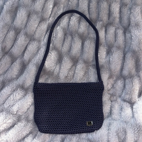 The Sak Handbags - The Sak Mini Woven Navy Tote